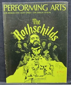 The Rothschild (Hal Linden) - Programa LA Music Center 1972 - Imagen 1 de 4