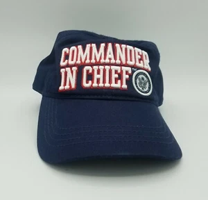 3D Commander In Chief Hat Navy Blue G54 HAT GRAPHIX 360 E Pluribus Unum - Picture 1 of 8