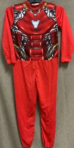 🧷 Iron Man Basic Halloween Costume, Small 3-4 Years 👉JUMPSUIT ONLY👈 - Picture 1 of 2