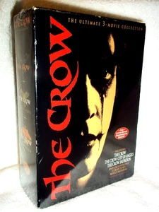 The Crow Complete Collection+3 BONUS Films (DVD, 2017 4-Disc) Brandon Lee action - Picture 1 of 13