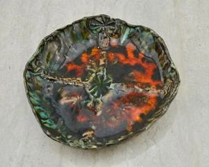 Rare Vintage Mid Century Australia Ellis Studio Pottery glazed plate / bowl - Picture 1 of 5