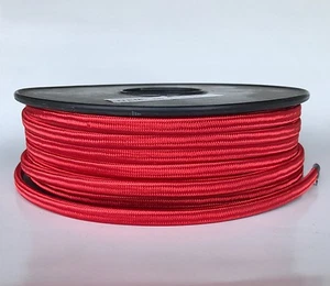 100 pies. Robo de alambre rojo cubierto de rayón paralelo SPT-1 - Imagen 1 de 1
