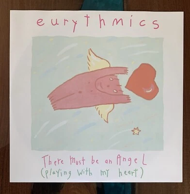 EURYTHMICS / THERE MUST BE AN ANGEL / ORIGINAL 12" VINYL SINGLE (1985) - Image 1 of 4