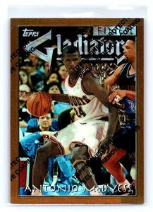 1998 Topps Finest #83 Antonio McDyess Gladiators Reractor Denver Nuggets - Picture 1 of 2