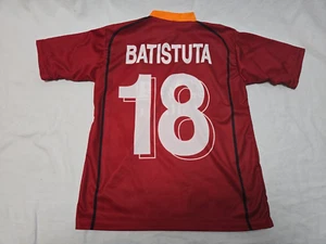 AS ROMA IN A Assitalia Fußball Soccer Trikot Herren Medium Italy Batistuta #18 - Bild 1 von 5