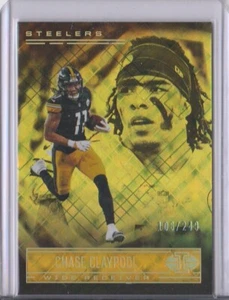2021 PANINI ILLUSIONS FOOTBALL CHASE CLAYPOOL YELLOW DIAMOND #106/249 STEELERS - Picture 1 of 2