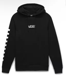 Women's Vans Versa Blouson Black Checkerboard Hoodie Medium - Picture 1 of 6