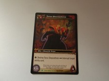 World of Warcraft: Dark Portal "TYRUS SHEYNATHREN" #238 Ally Trading Card