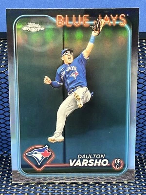 2024 Topps Chrome DAULTON VARSHO Toronto Blue Jays Refractor - Image 1 of 2