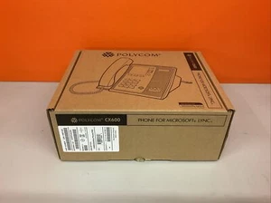 NEW Polycom CX600 IP Phone 2200-15987-025 - Picture 1 of 4
