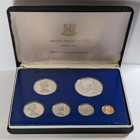 1978 British Virgin Islands Proof Set Cover