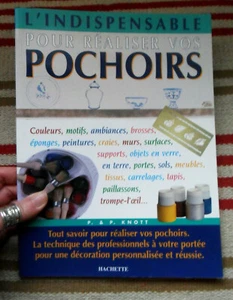 French BOOK: L'Indispensable Pour Realiser Vos POCHOIRS, Stencils, P. & P. Knott - Bild 1 von 10