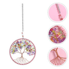  Car Decorations Crystal Pendant Tree of Life Jewelry Mirror