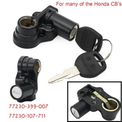 For Honda Seat Lock CB125S CB400F CB500T F CB650 CB750F CJ360T CT70 XL175 GL1100 Foto 1 de 4