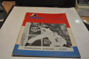 Montreal expos baseball program magazine 1972 ferguson Jenkins hof mlb chicago - Picture 1 of 21