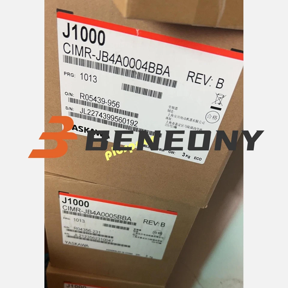 Yaskawa CIMR-JB4A0004BBA brand new inverter CIMR-JB4A0004BBA - Image 1 of 1