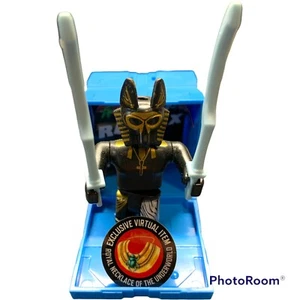 Roblox TIME CLASH ANUBIS WARRIOR Series 9+Royal Necklace of the Underworld Code! - Picture 1 of 2