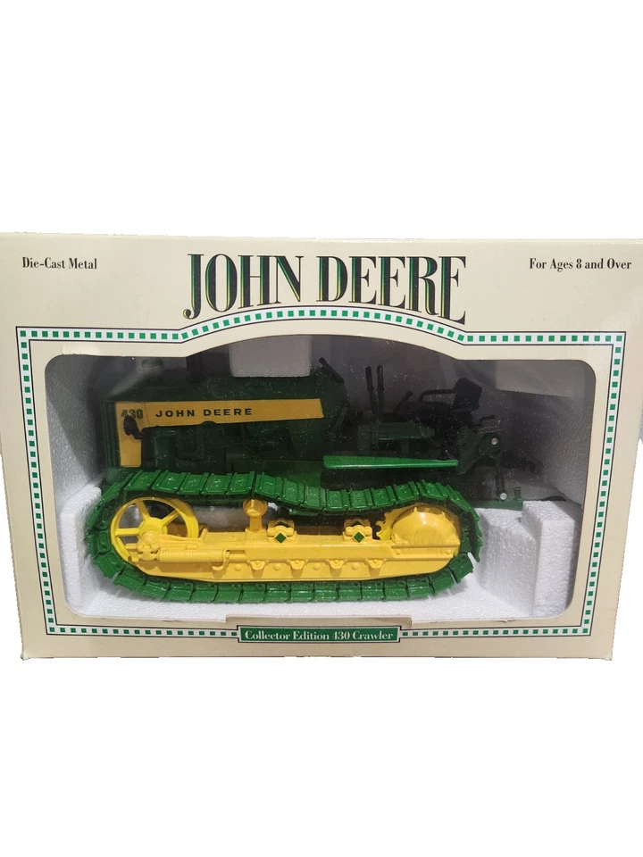Ertl John Deer 430 Crawler Green Farm Tractor Collector Edition Diecast 1 16