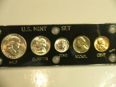 1954 S  Brilliant Uncirculated Coin Year Set -Capital Holder San Francisco - Image 1 of 4