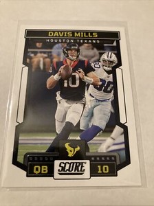2023 Score Football #1 Davis Mills Texans