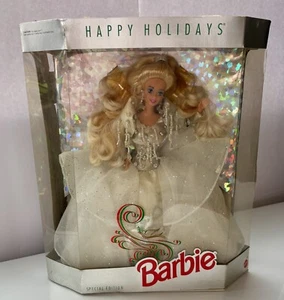 1992 Happy Holidays Barbie Doll Special Edition - Picture 1 of 10
