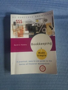 Bookkeeping Made Simple, Paperback by Flannery, David A.; Cummings, Ned. NEW - Foto 1 di 5