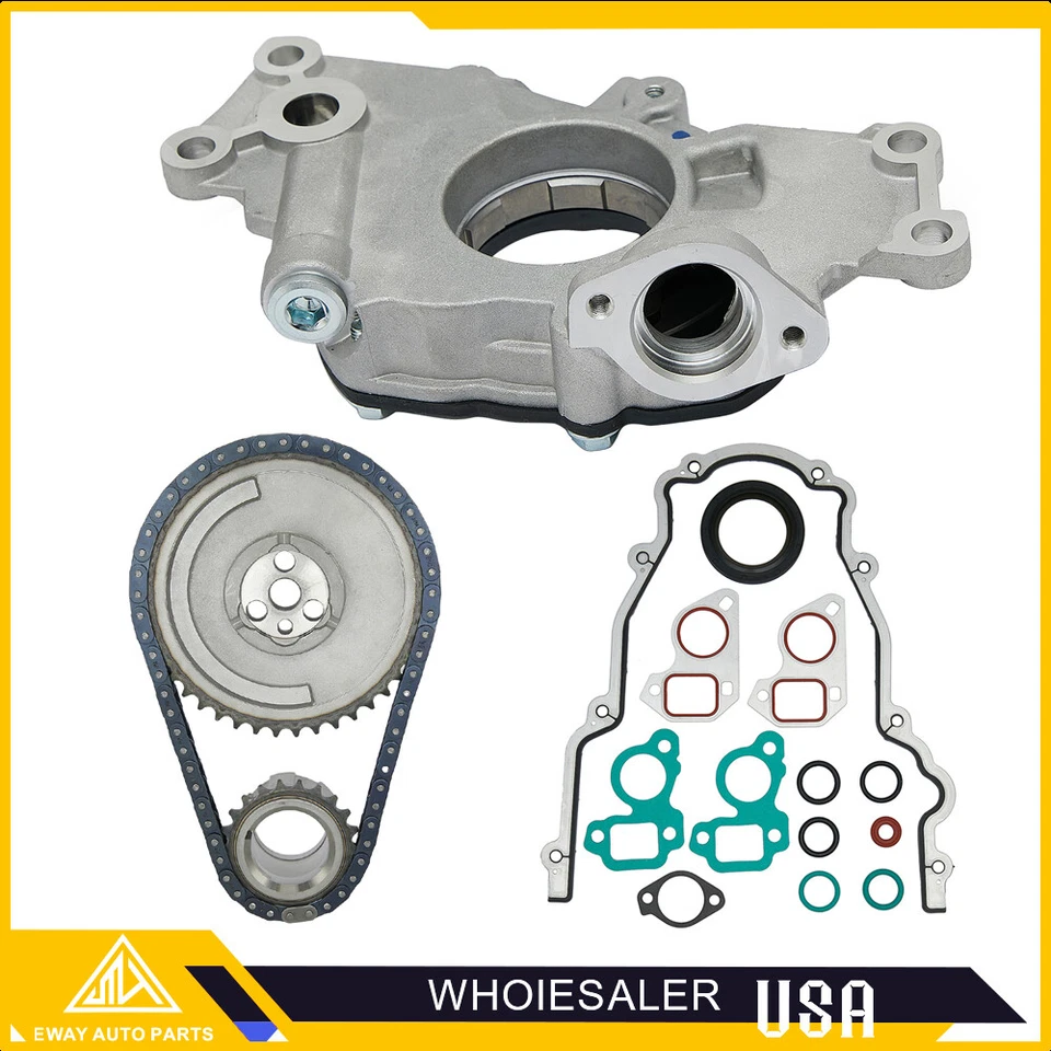 Junta de cadena de distribución de bomba de aceite nueva para Chevy GMC 4,8 L 5,3 L 6,0 L LS1 LS2 LS3 M295 Foto 1 de 4
