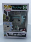 Funko POP! Animation Rick and Morty Rick with Crown #649 Vinyl Figure DAMAGED