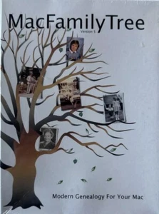 MacFamily Tree Version 5 Modern Genealogy For Your Mac- NEW! - Picture 1 of 3