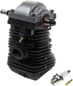 42.5mm Cylinder for MS250 Chainsaw with Spark Plug Replace Crankcase Connector - Picture 1 of 6