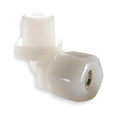 (25 ct) PARKER N6ME6 90 Elbow, Nylon 3/8" Compression fitting - Image 1 of 3