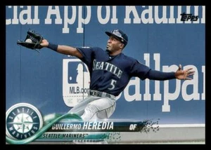 2018 Guillermo Heredia Seattle Mariners Topps Baseball Card # 522 - Picture 1 of 2