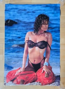 Poster 'After Six' - girl in black lingerie - B/H 68 x 99 cm - gerollt - Bild 1 von 6