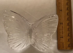 WATERFORD LEAD CRYSTAL BUTTERFLY PAPERWEIGHT (4.3.6.25) - Picture 1 of 7
