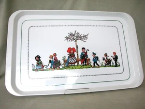 Scarce vintage Villeroy & Boch HANSI D' ALSACE 18" Melamine serving tray, Italy - Picture 1 of 7