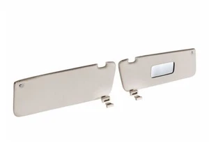 Sunvisor with Clips Set Fits For Mercedes R107 SL 1971-1989 Ivory Color - Picture 1 of 1