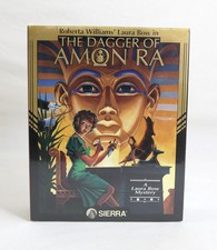 SEALED Sierra The Dagger of Amon Ra Laura Bow 3.5" DOS Big Box PC 1992 RARE