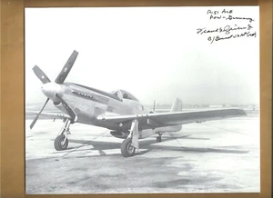 Gen. Frank Gailer WW2 Ace Pilot Autographed 8x10 Picture Photo - Picture 1 of 1
