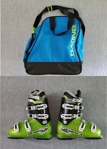 Nordica Patron Team Green Skischuh Youth 5,5 mit Dakine Blue Tasche 30L - Bild 1 von 21