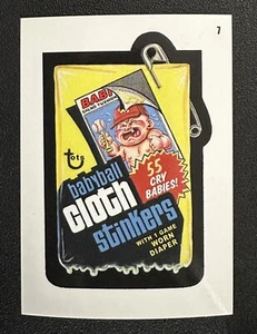 2023 Topps Wacky Packages Old School S11 # 7 BABYBALL TUCH Karte in Toploader - Bild 1 von 4