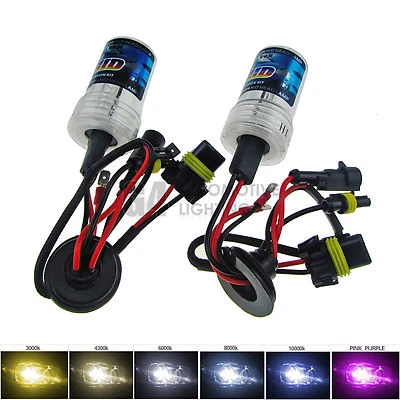 2x NEW AC 35W Xenon HID Replacement Bulbs 3000K 4300K 6000K 8000K 10000K 12000K - Image 1 of 4