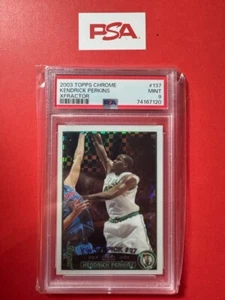 2003 Topps Chrome Xfractor PSA 9 Kendrick Perkins ROOKIE #137 033/220 - Picture 1 of 2