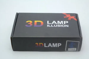 3D Lampe Illusion Crack Raven Fortress Battleroyale LED Lampe mit weißem Sockel Neu - Bild 1 von 12