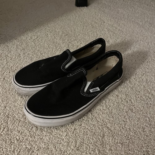 Vans Scarpe Sneakers Skate On Uomo Taglia 5 5 Nero