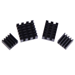 4Pcs For Raspberry Pi 4B Aluminum Heatsink Radiator Cooler Kit for Raspberry JEO - Photo 1/14