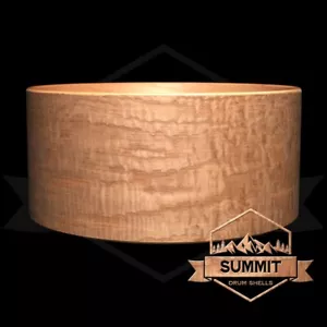 Summit 14x8 Snare Drum Shell Maple with Tamo Ash Veneer Snare - Bild 1 von 10
