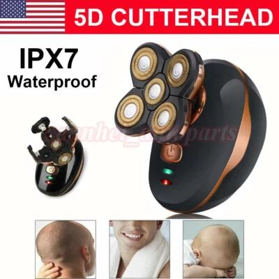 Depiladora eléctrica afeitadoras mejor maquinilla de afeitar cabeza calva calavera suave inalámbrica seco húmedo Foto 1 de 4