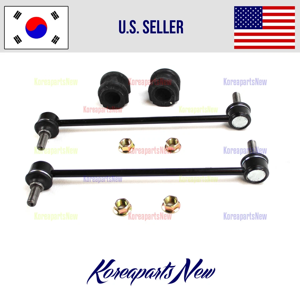 Barra estabilizadora delantera barra de enlace puntal + bujes 4 piezas para HYUNDAI ACCENT 2012-2017 Foto 1 de 2