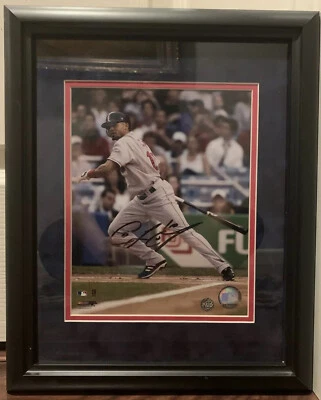 Coco Crisp Signed Boston Red Sox 8x10 Framed Photo COA - Image 1 of 4