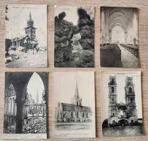 Konvolut 6 alte Postkarten Sammlung - Jahre 1910 bis 1940 - Vintage - Bild 1 von 2
